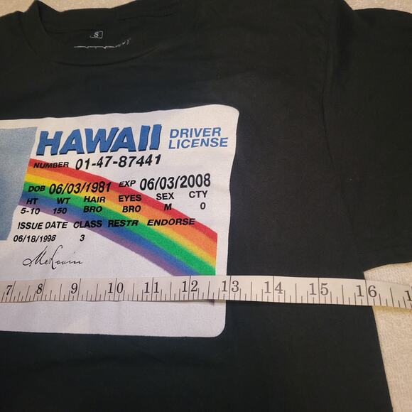 Superbad McLovin Black Graphic T-shirt Small 100% cotton Ripple Junction - Picture 4 of 5
